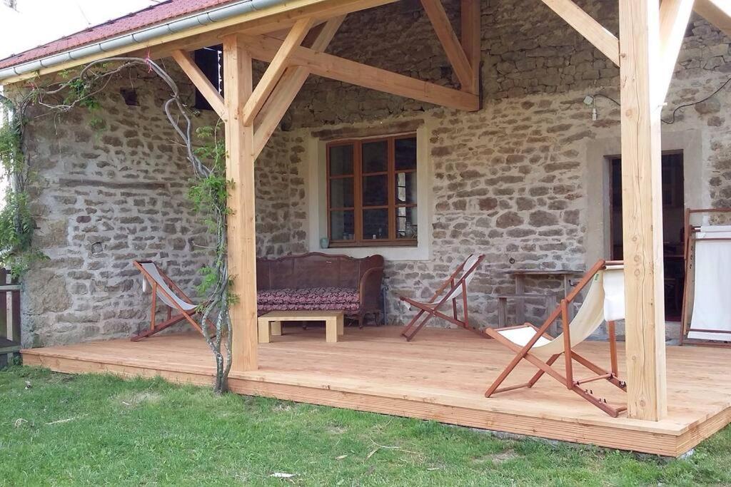 Belle Maison En Bourgogne - Auxois - Morvan Flee  Eksteriør bilde